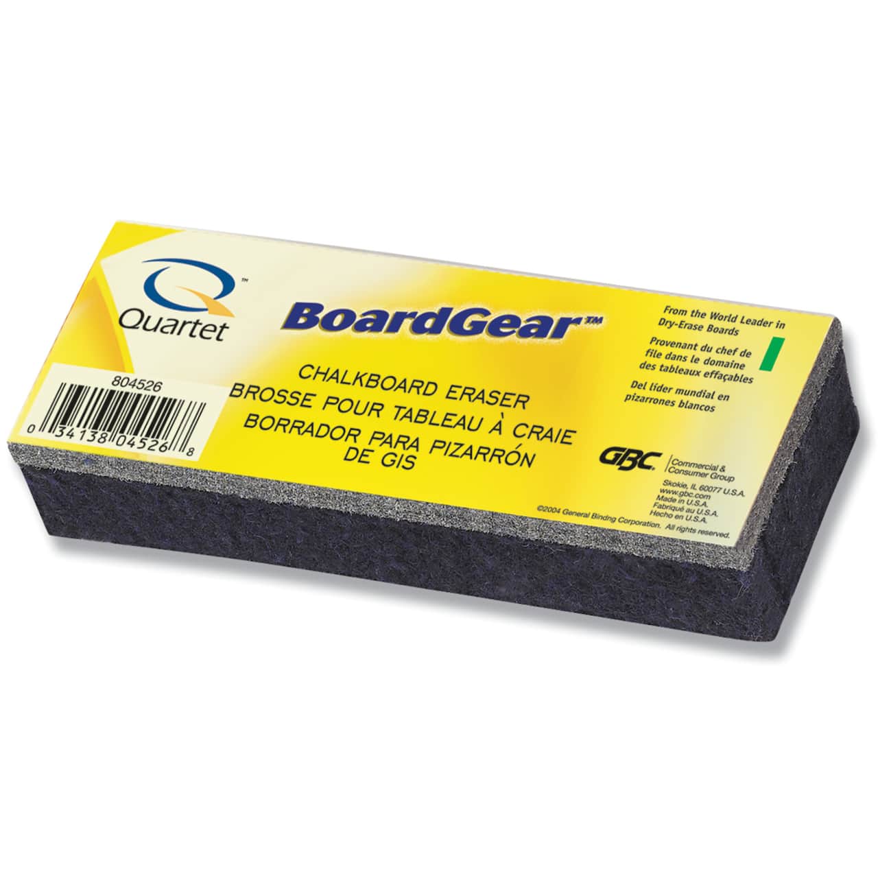 Quartet® Easy-Off Chalkboard Eraser